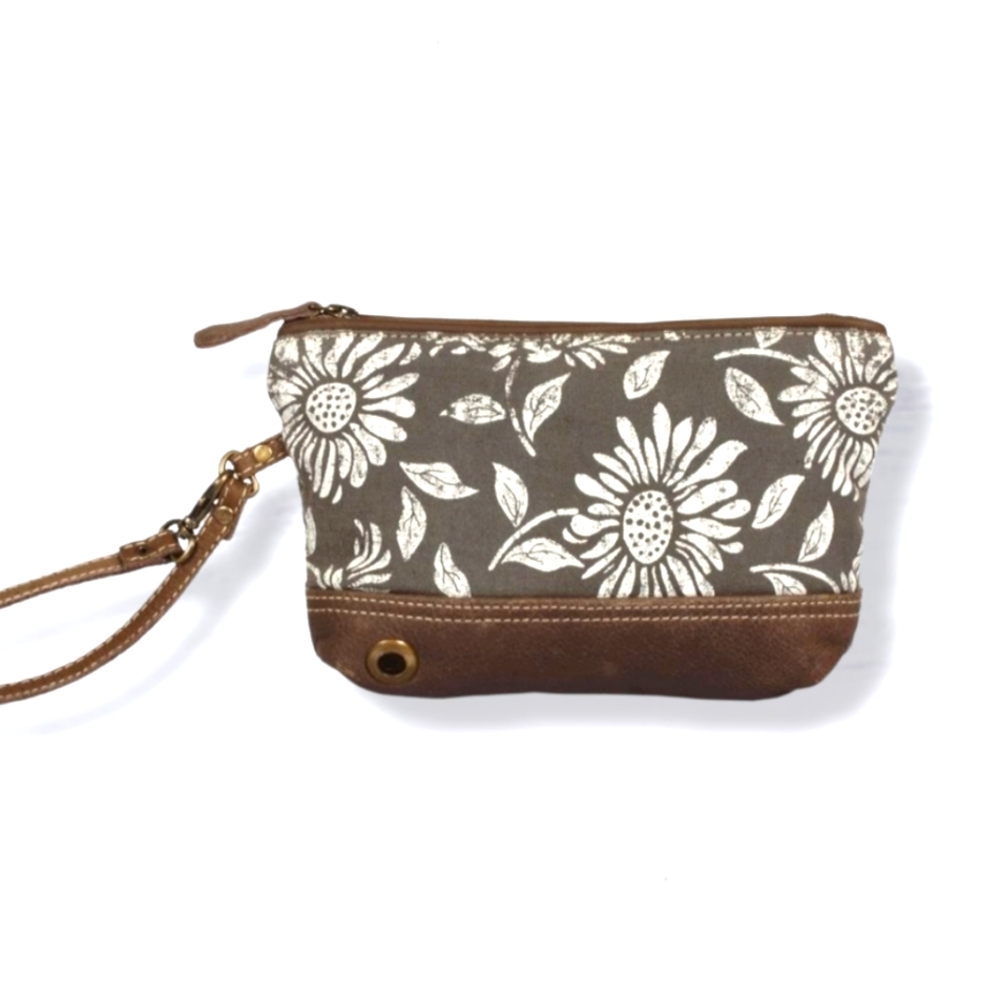 Myra Sunflower Pouch